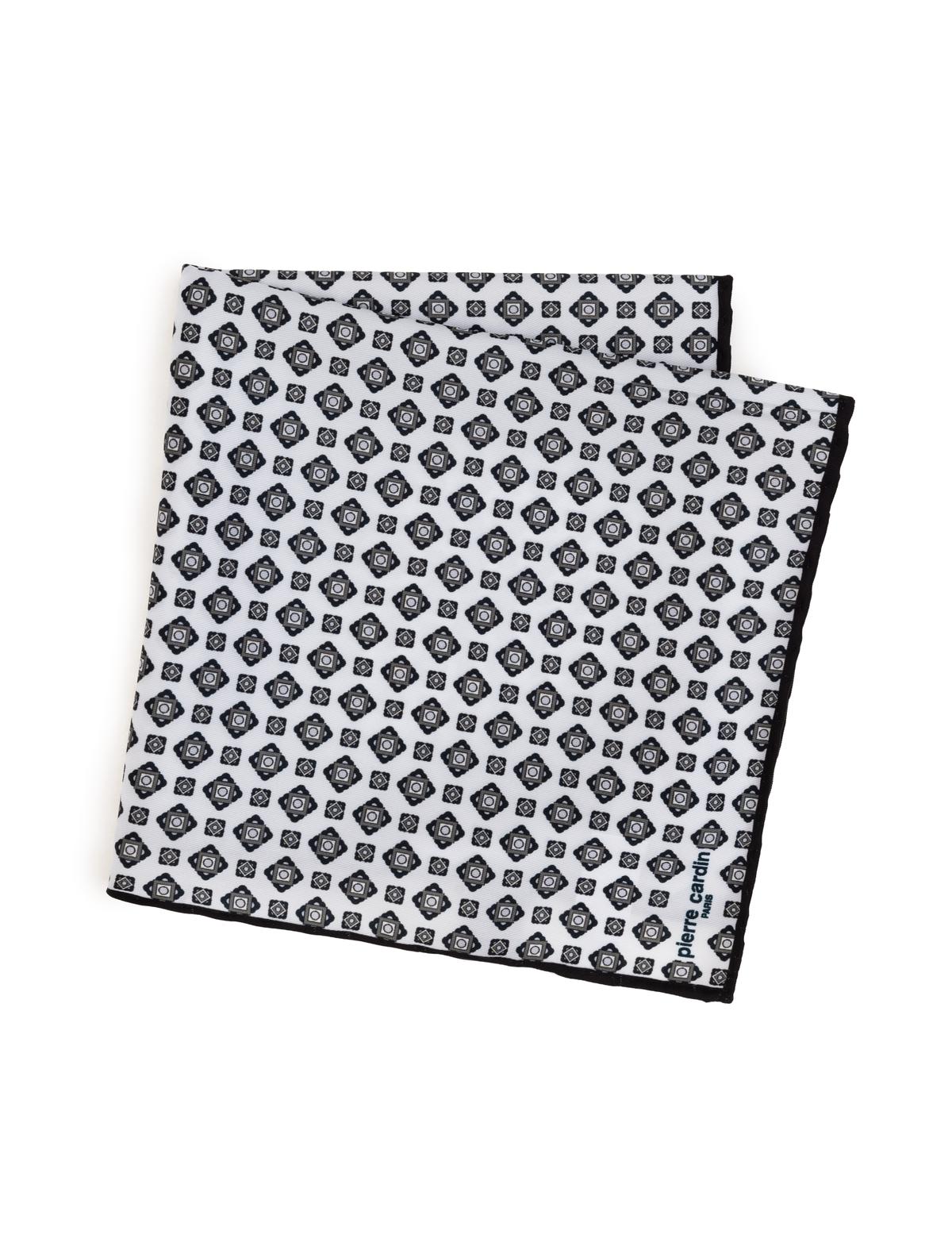 Siyah Desenli Mendil - 50316434001