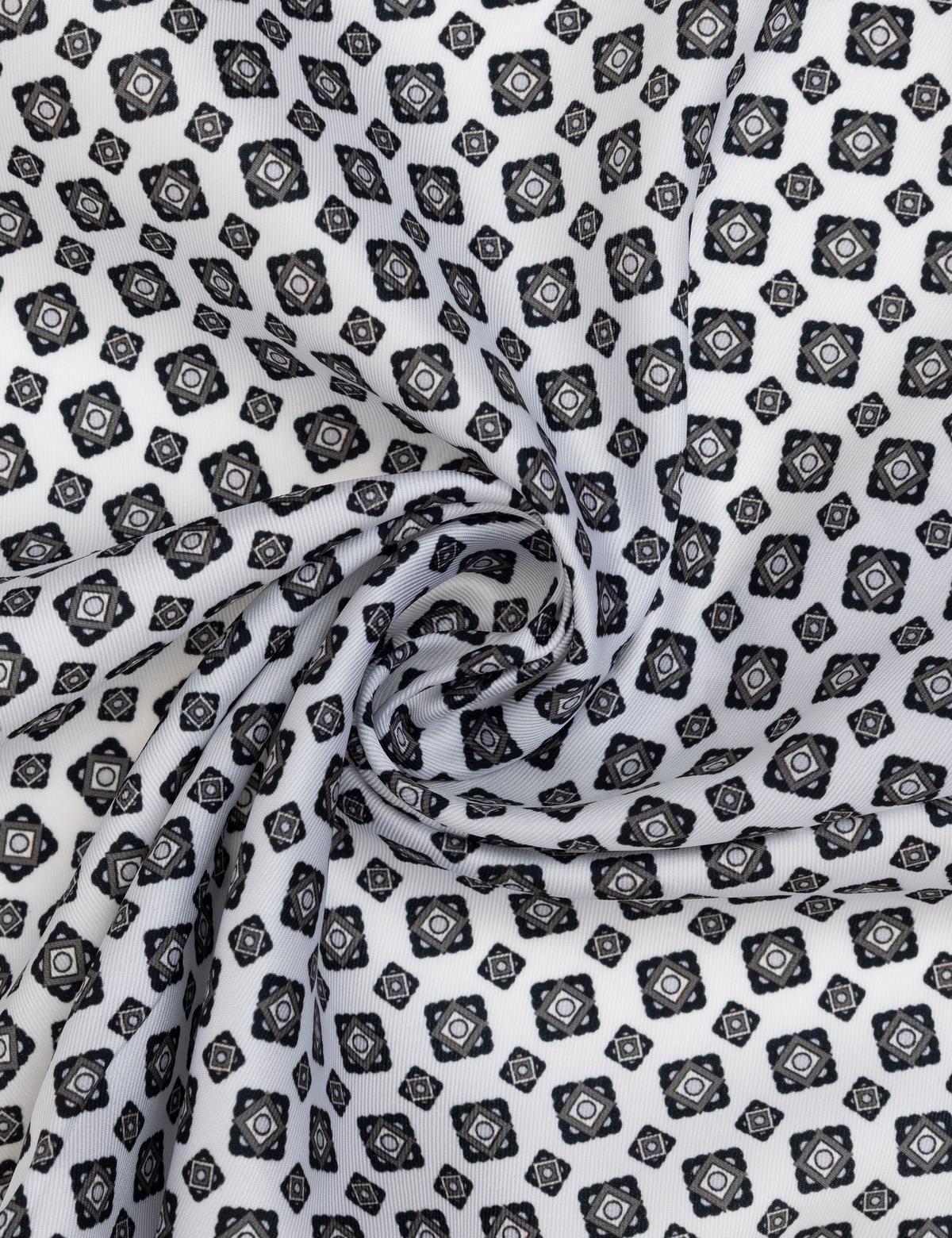 Siyah Desenli Mendil - 50316434001