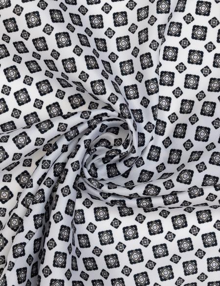 Siyah Desenli Mendil - 50316434001