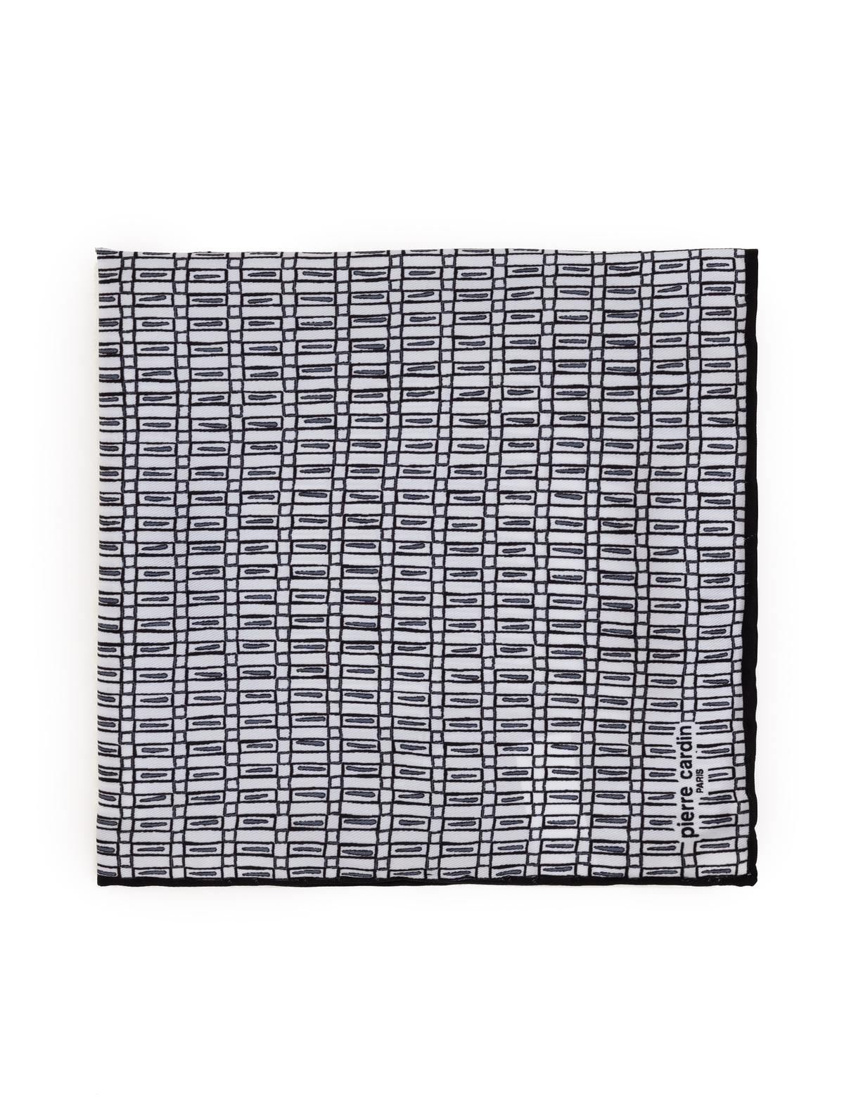 Siyah Desenli Mendil - 50316437001