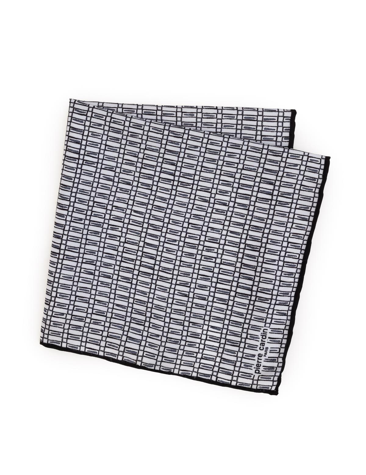 Siyah Desenli Mendil - 50316437001