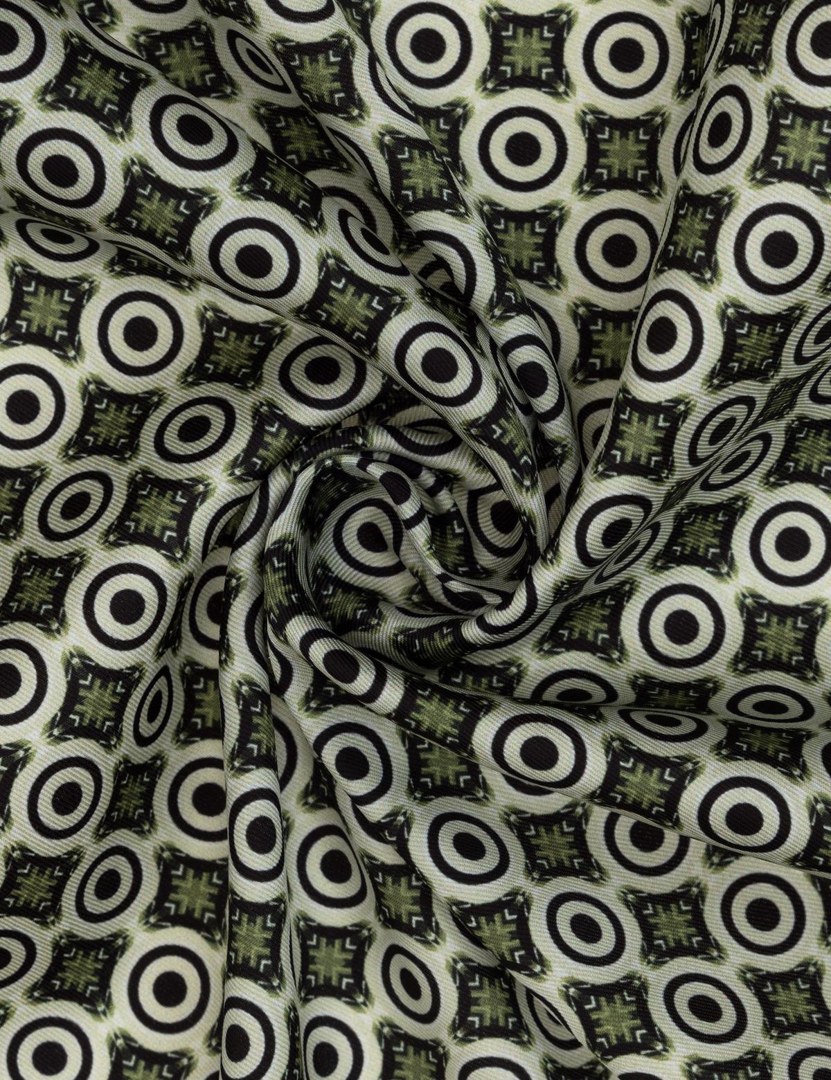 Yeşil Desenli Mendil - 50316432001