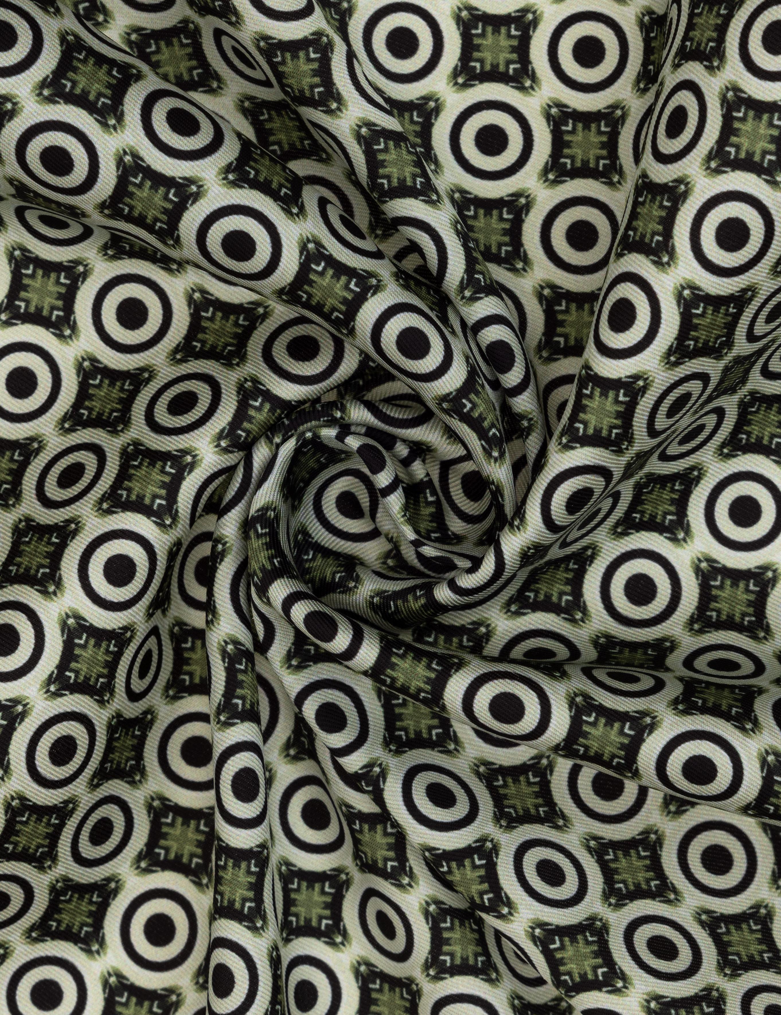 Yeşil Desenli Mendil