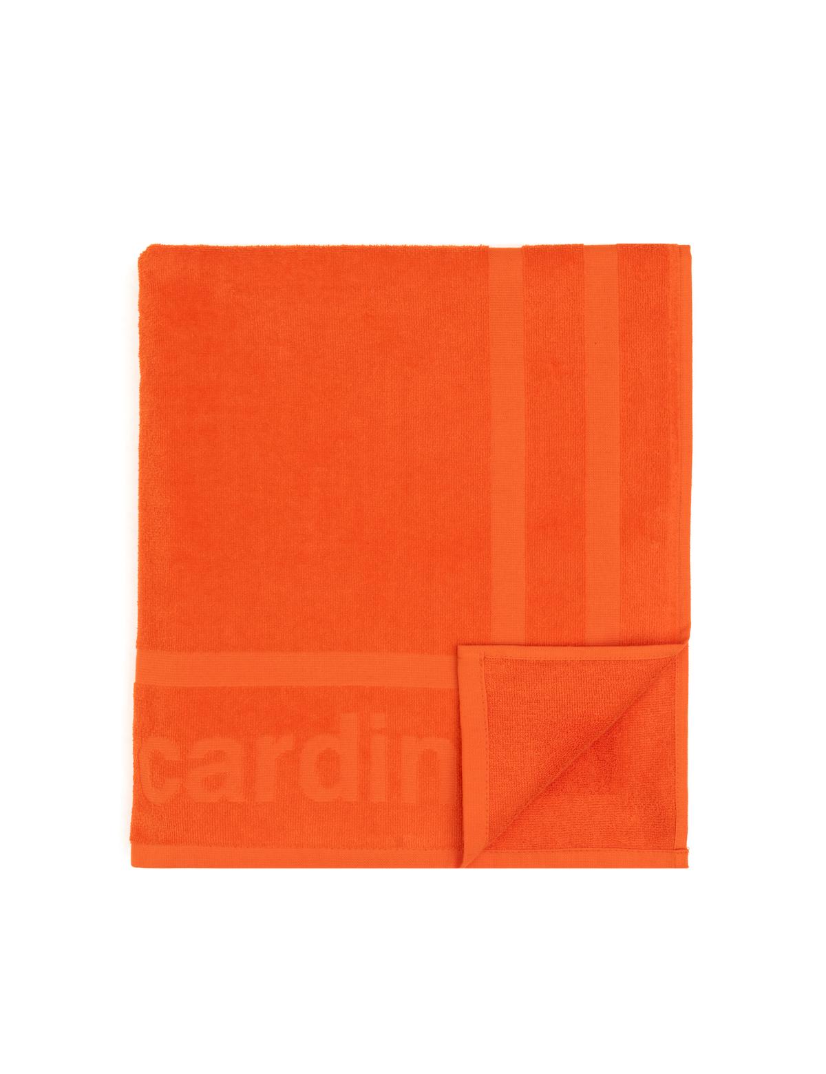 Turuncu %100 Pamuk Plaj Havlusu - 50311684001