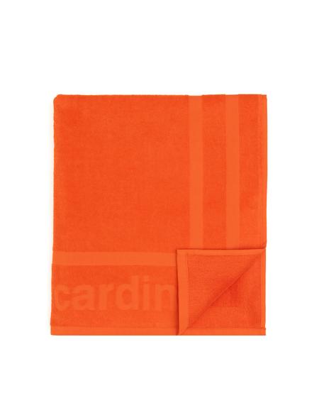 Turuncu %100 Pamuk Plaj Havlusu - 50311684001