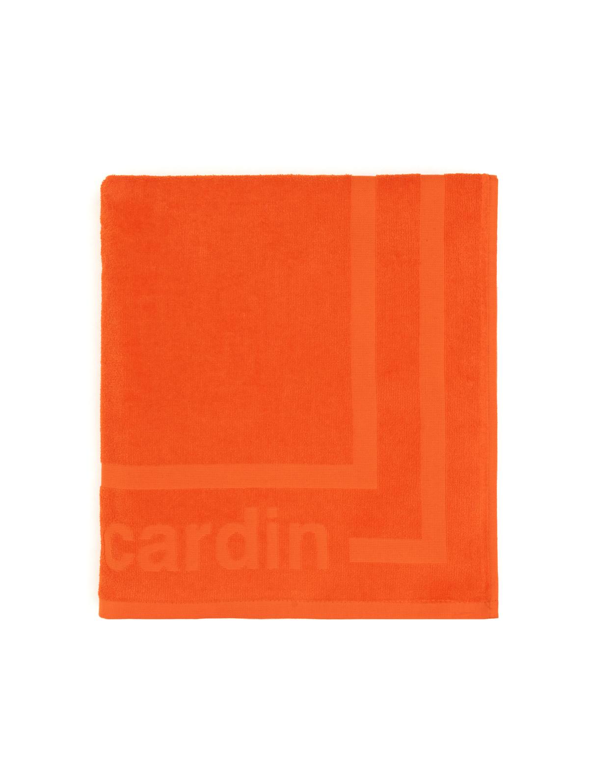 Turuncu %100 Pamuk Plaj Havlusu - 50311684001