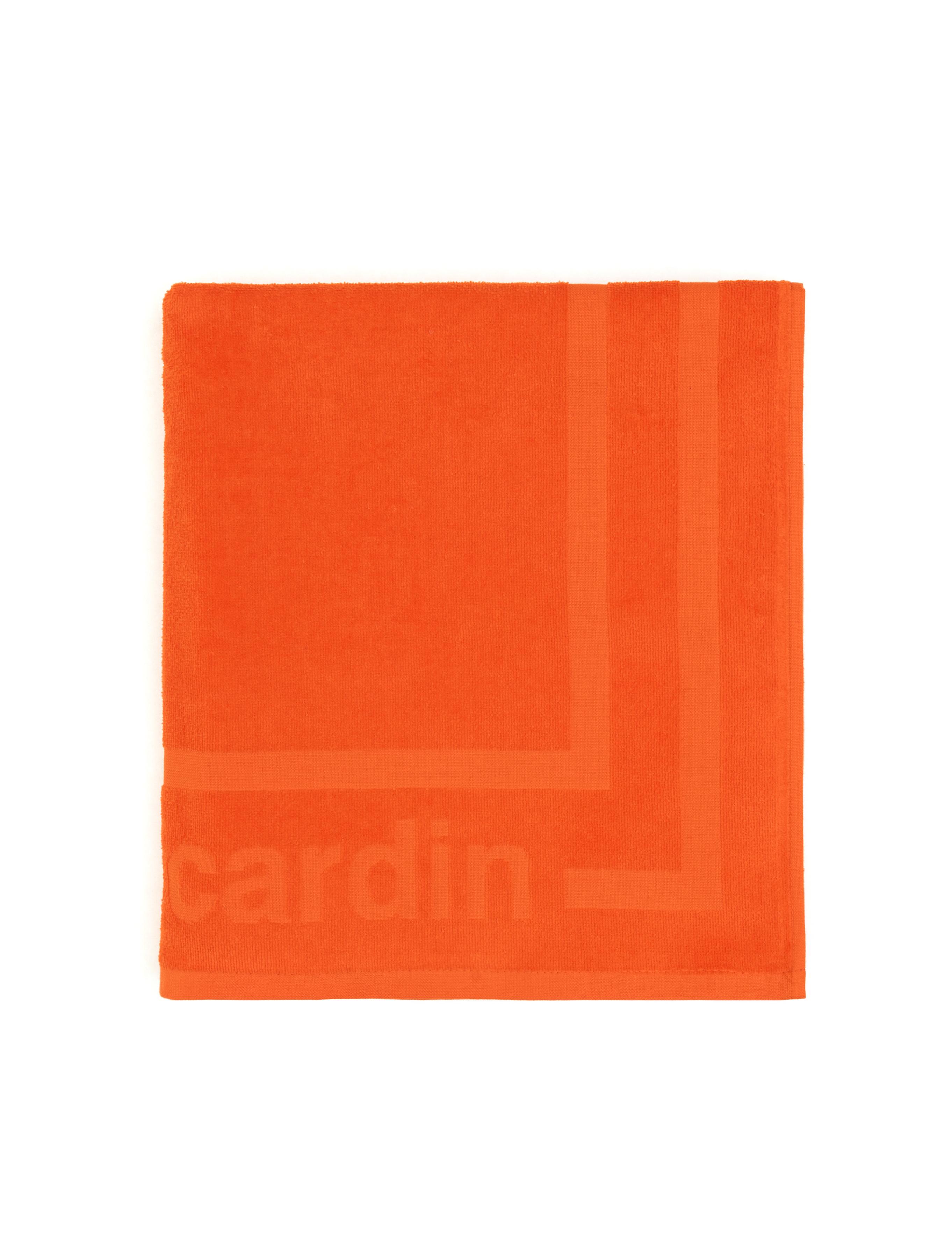 Turuncu %100 Pamuk Plaj Havlusu