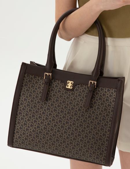 Kahverengi Omuz Çantası - 50318438002