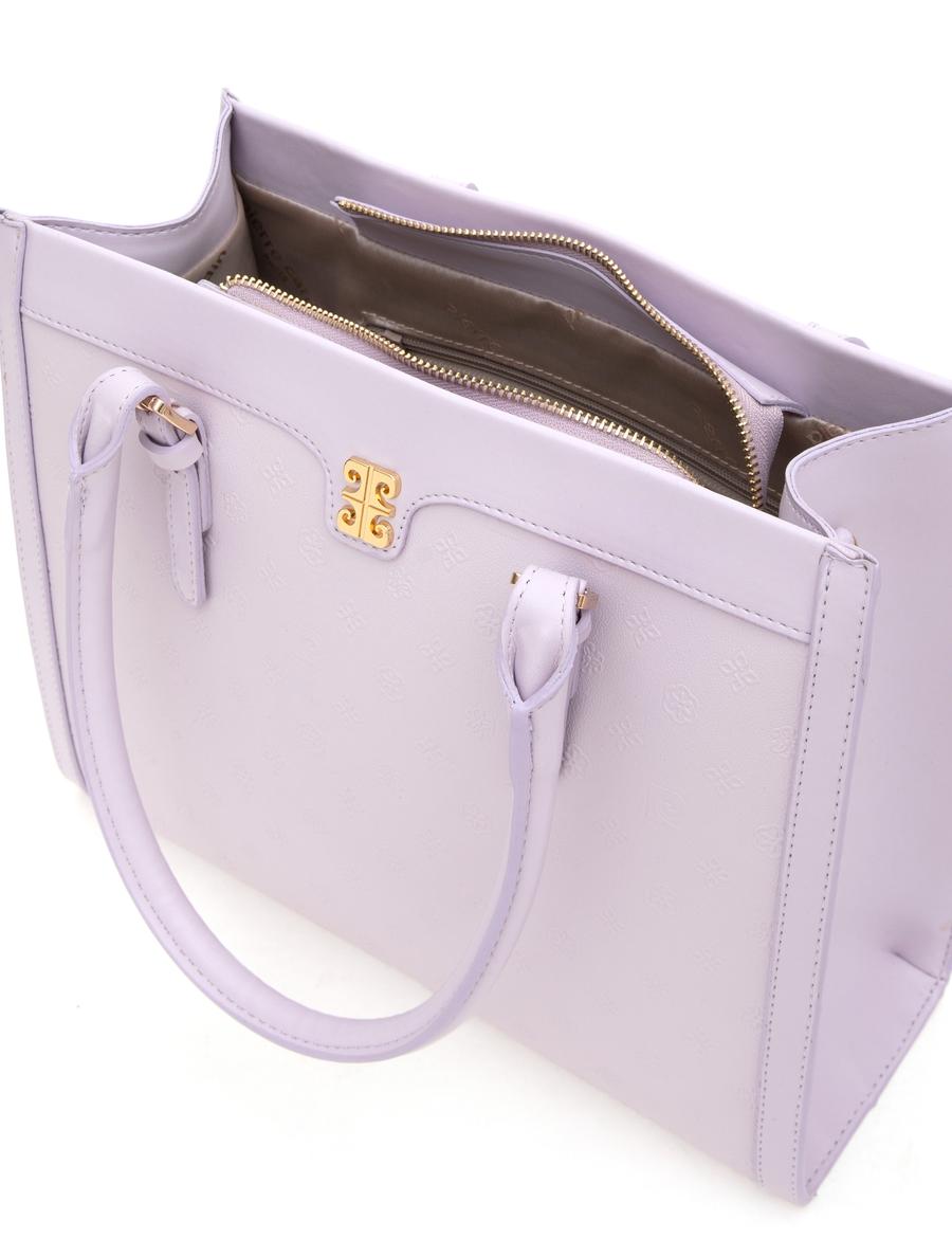 Açık Lila Omuz Çantası