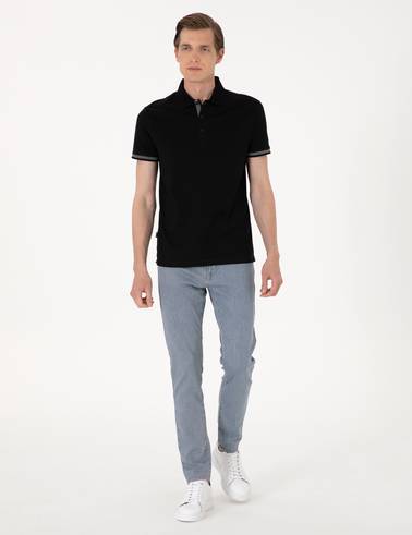 Siyah Slim Fit Tişört