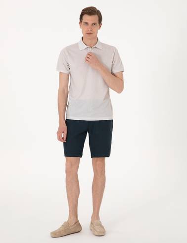 Bej Slim Fit Tişört