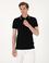 Siyah Ultralight Kumaş Slim Fit Polo Yaka Tişört