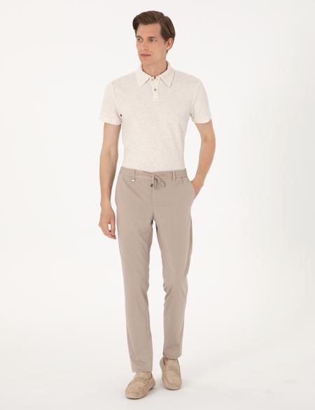 Bej Ex. Slim Fit Kumaş Pantolon - 50303459108