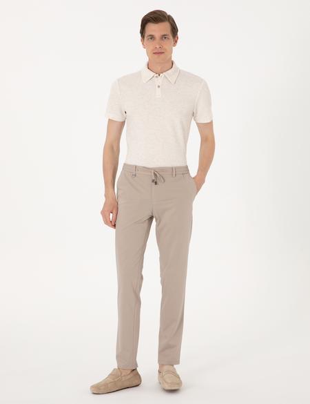 Bej Ex. Slim Fit Kumaş Pantolon - 50303459108