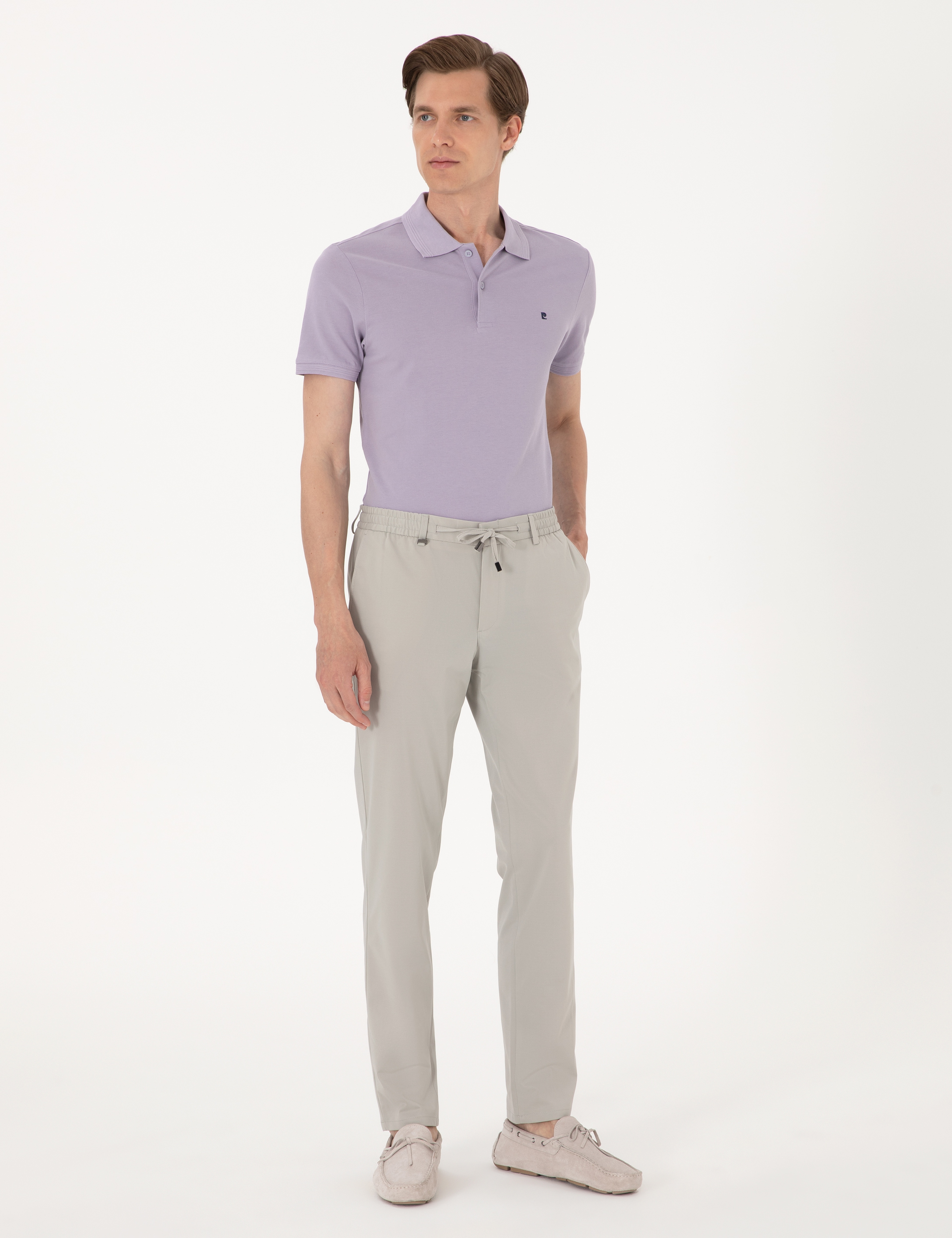 Taş Ex. Slim Fit Beli Lastikli Kordonlu Klasik Jogger Pantolon - Image 3