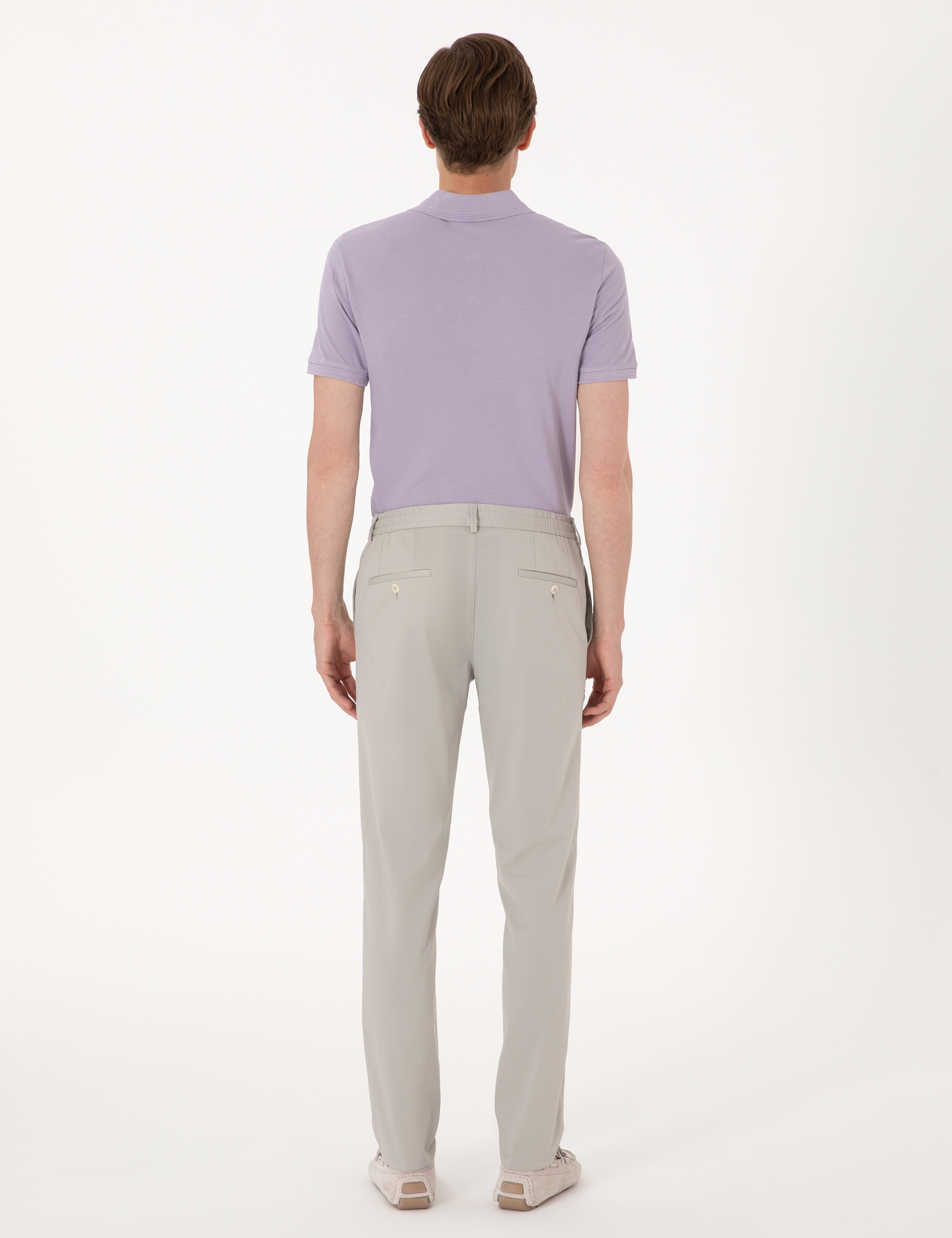 Taş Ex. Slim Fit Beli Lastikli Kordonlu Klasik Jogger Pantolon