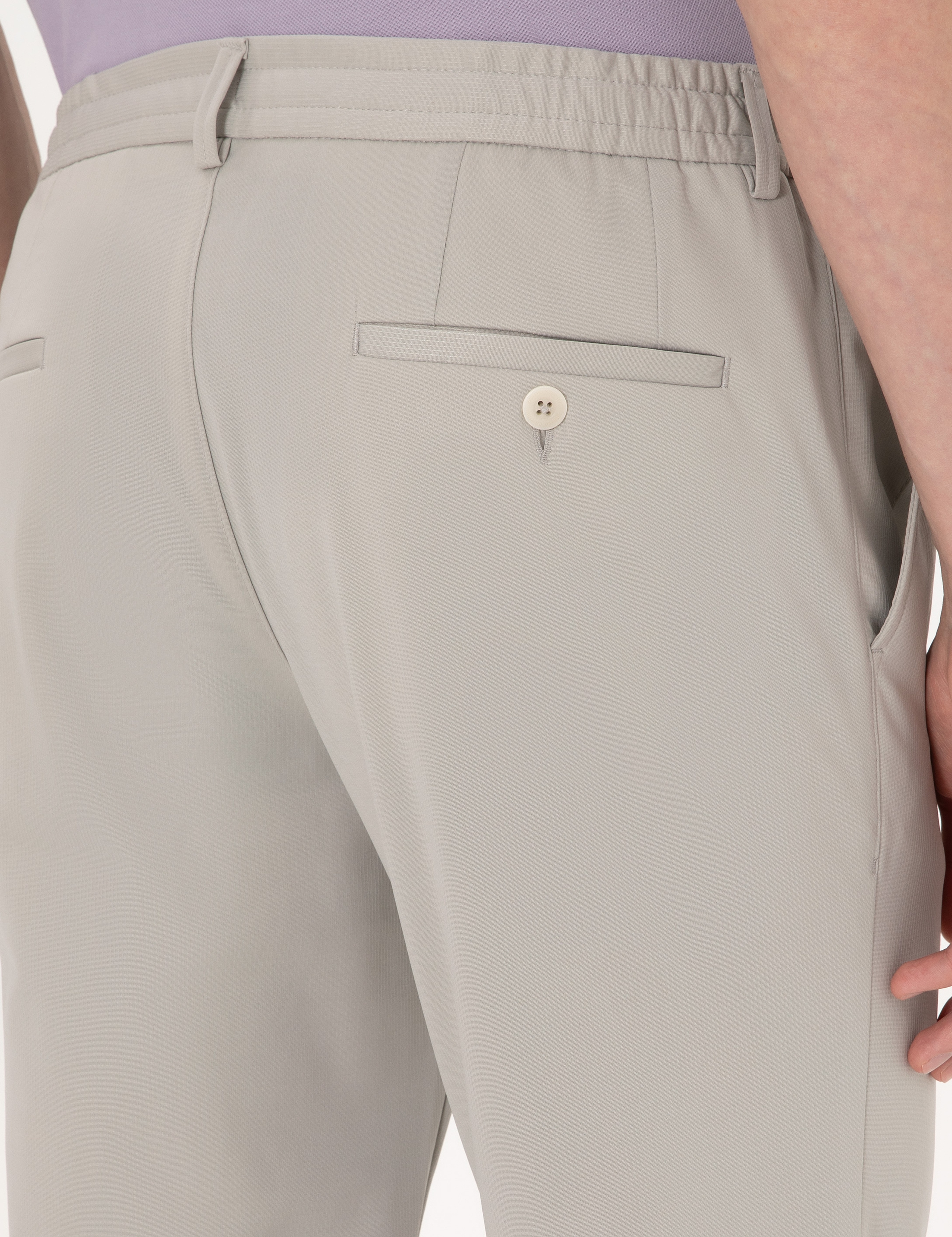 Taş Ex. Slim Fit Beli Lastikli Kordonlu Klasik Jogger Pantolon - Image 6