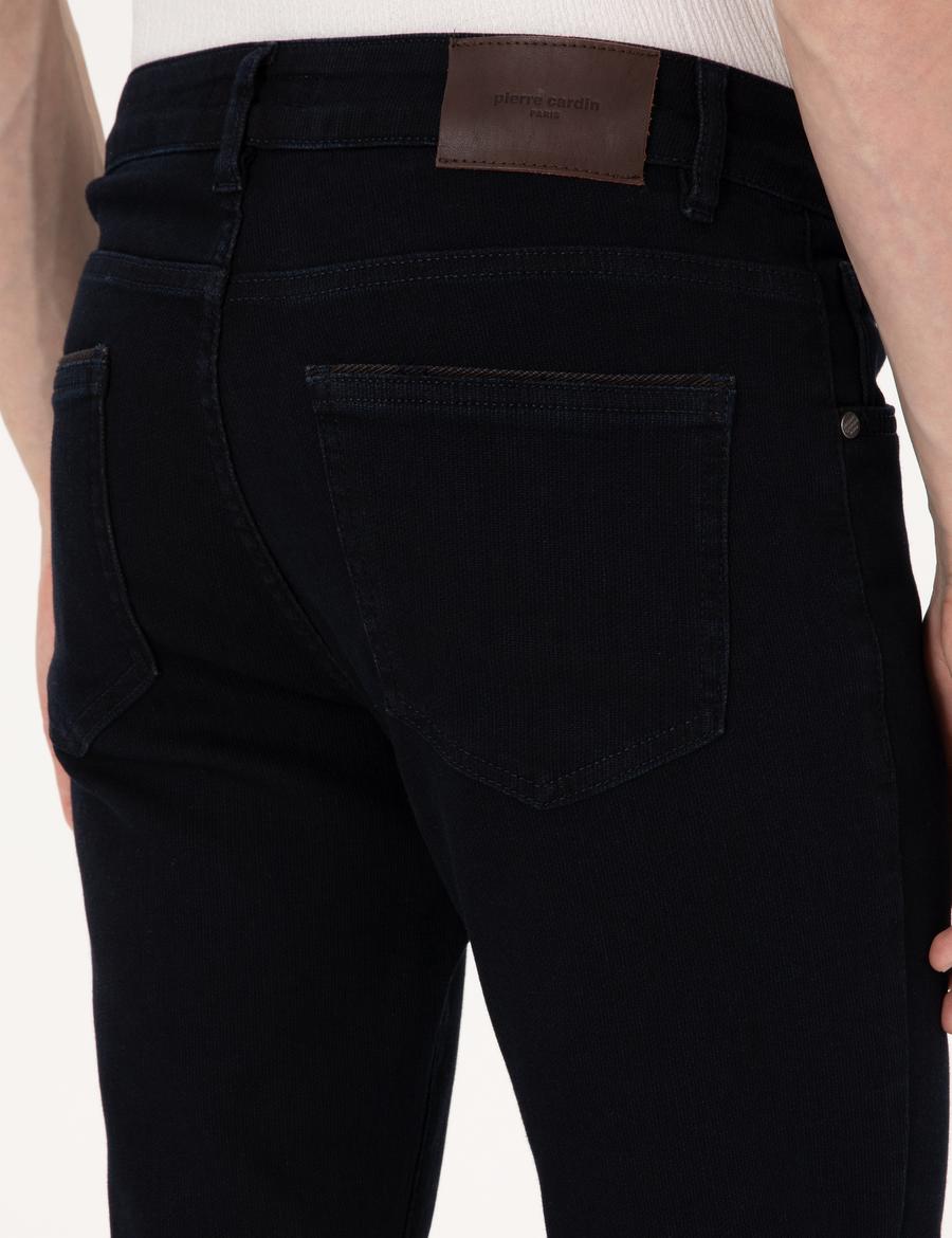 Koyu Lacivert Slim Fit Jean Pantolon