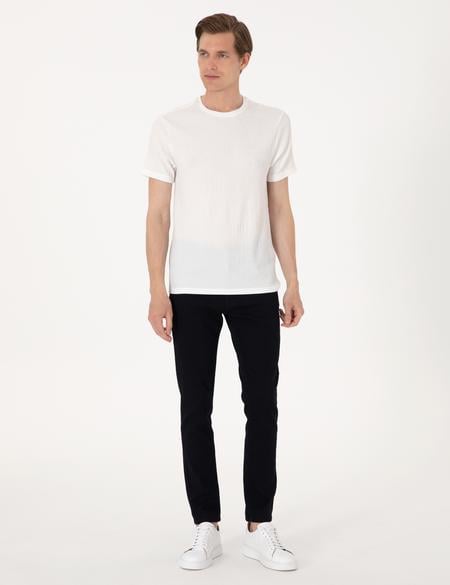 Koyu Lacivert Slim Fit Jean Pantolon - 50308953008