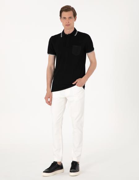 Ekru Slim Fit Jean Pantolon - 50309081036