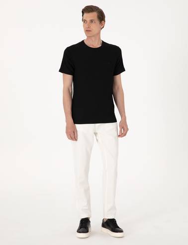 Ekru Jean Pantolon