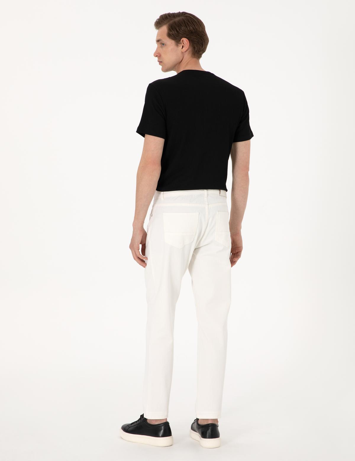 Ekru Jean Pantolon - 50302654056