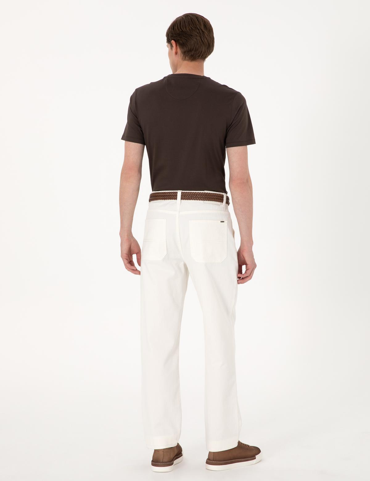 Ekru Loose Fit Jean Pantolon - 50305226068