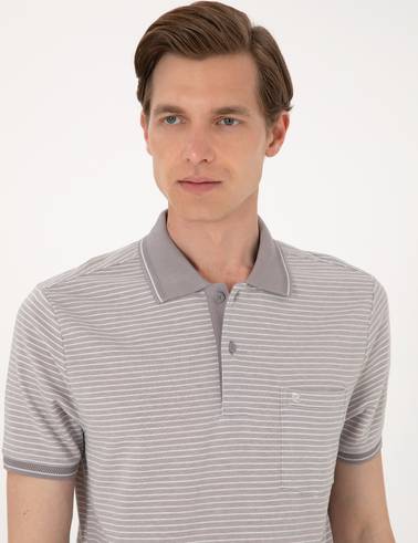 Gri Regular Fit Tişört