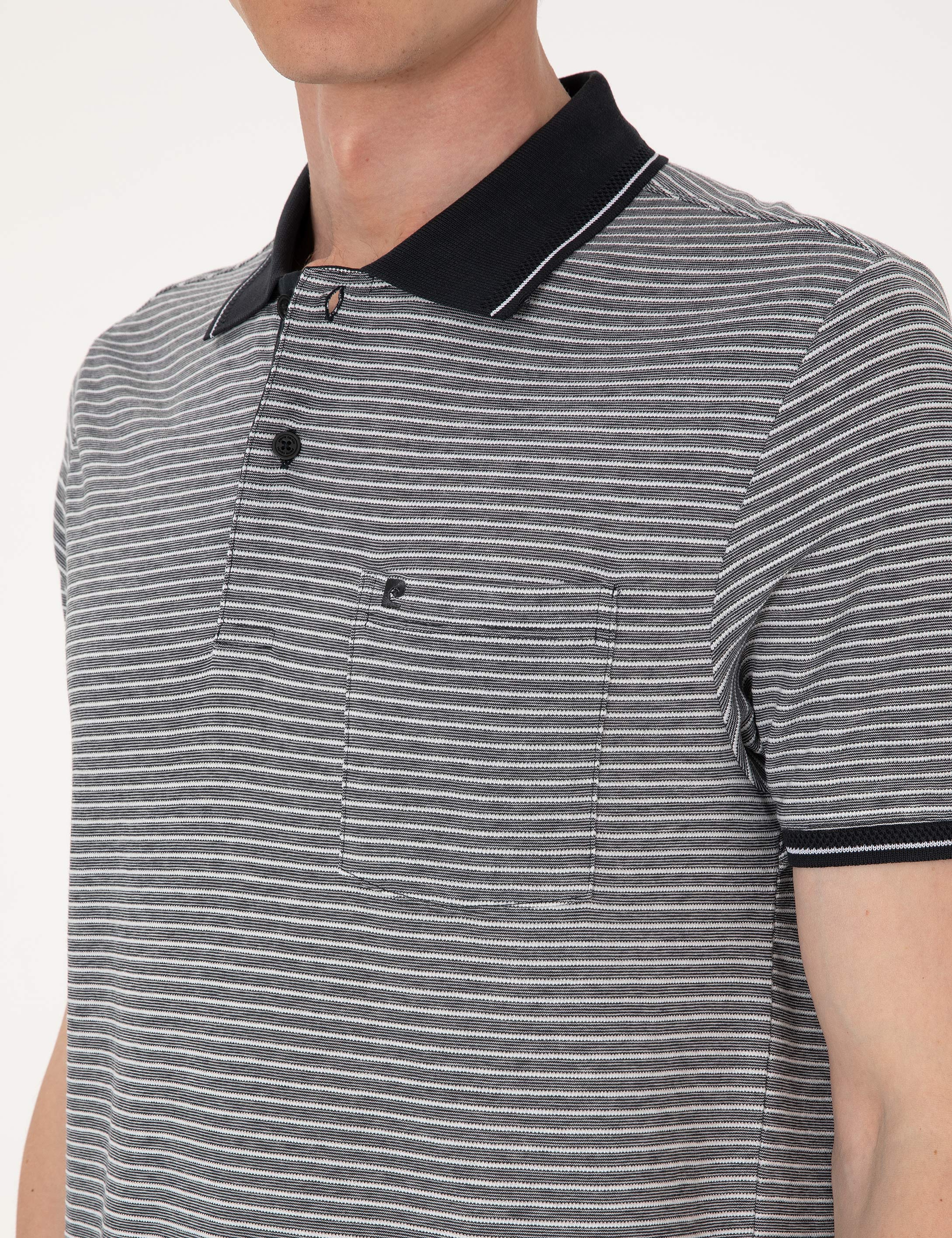 Siyah Regular Fit Tişört - Image 7