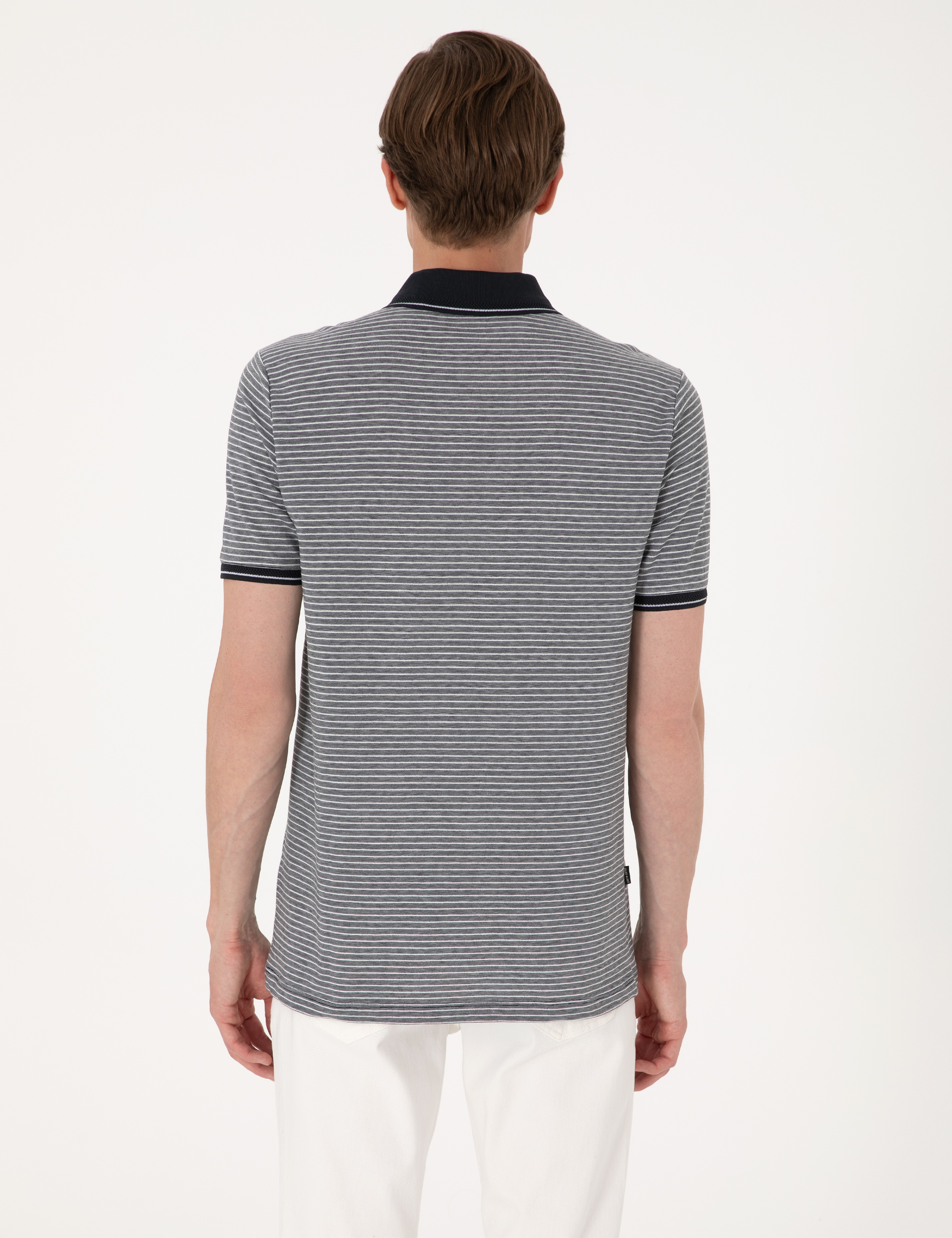 Siyah Regular Fit Tişört - Image 5