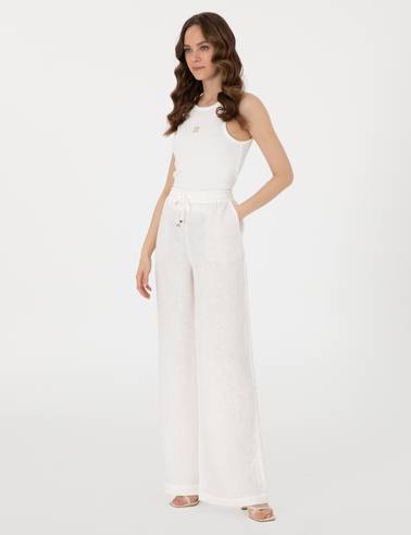 Ekru Extra Slim Fit Tişört