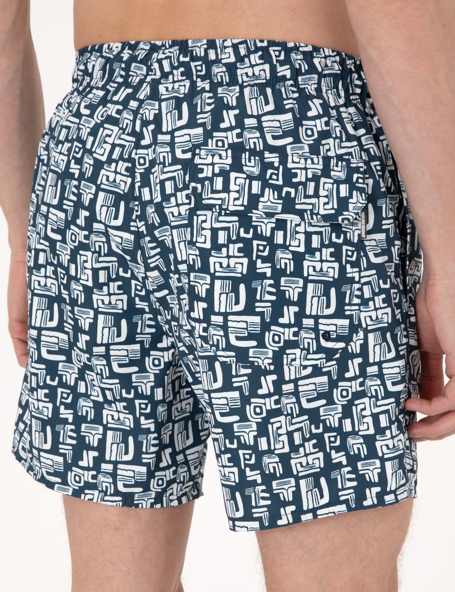 Lacivert Deniz Şortu