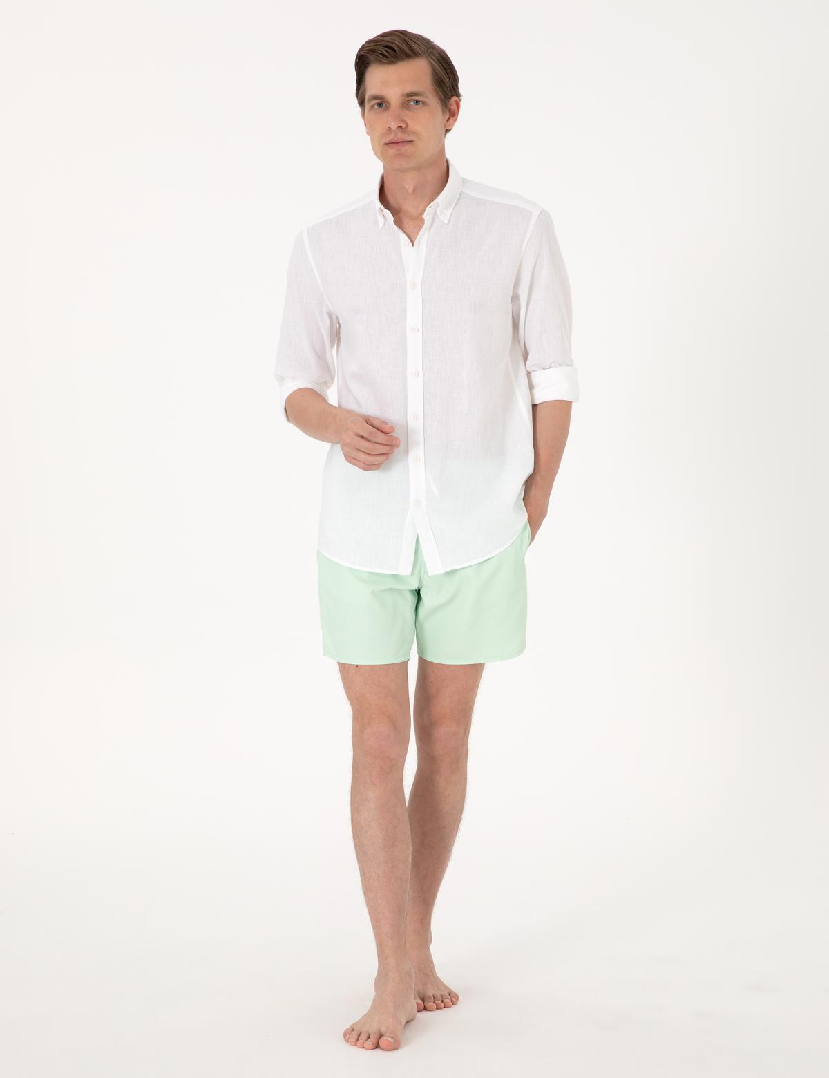 Su Yeşili Deniz Şortu