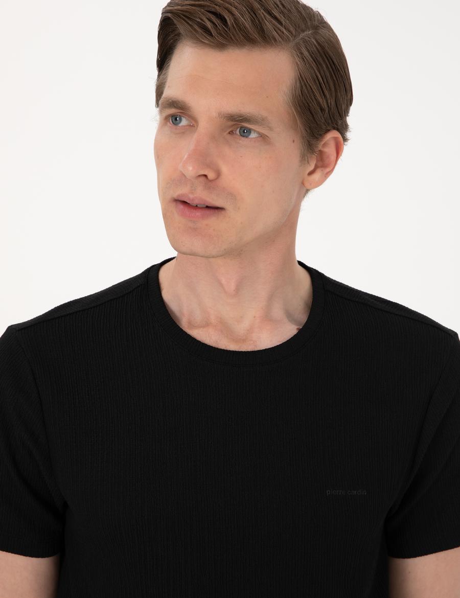 Siyah Slim Fit Tişört