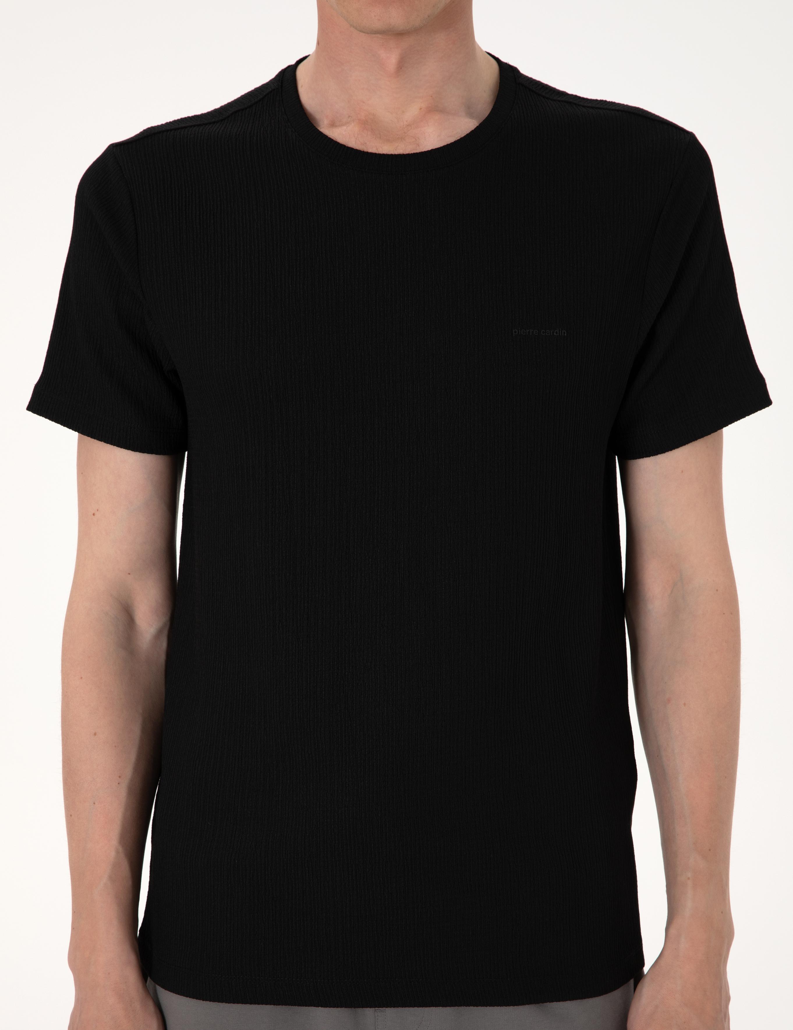 Siyah Slim Fit Tişört