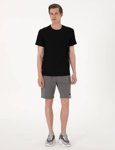 Siyah Slim Fit Tişört
