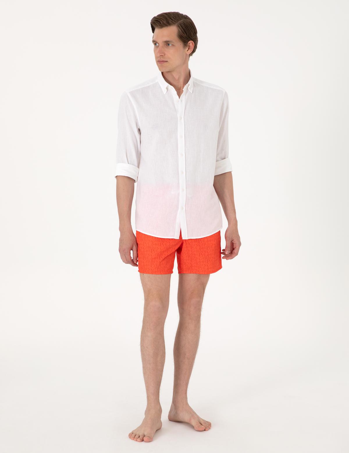 Turuncu Deniz Şortu - 50307983010