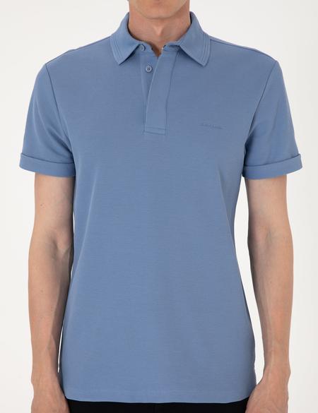 Mavi Slim Fit %100 Pamuk Kıvrılmaz Amerikan Pike Polo Yaka Basic Tişört - 50306154034