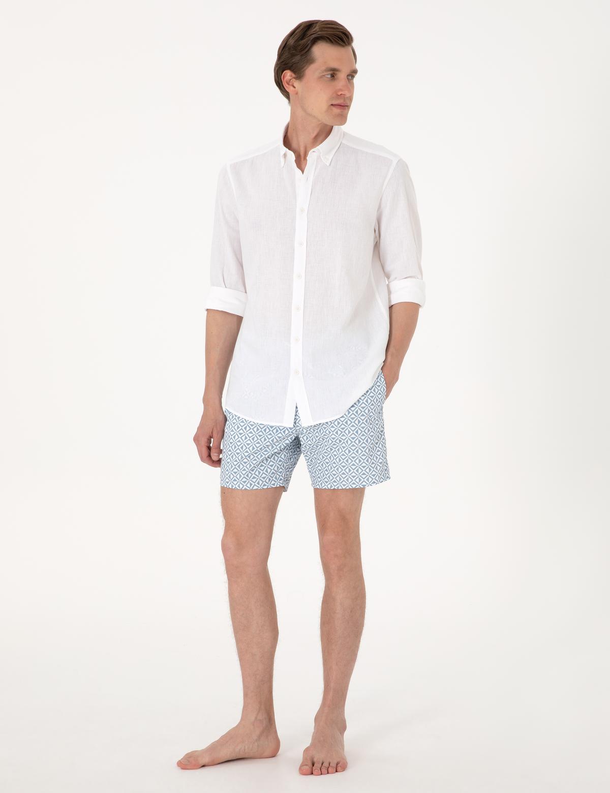 Mavi Deniz Şortu - 50307984012