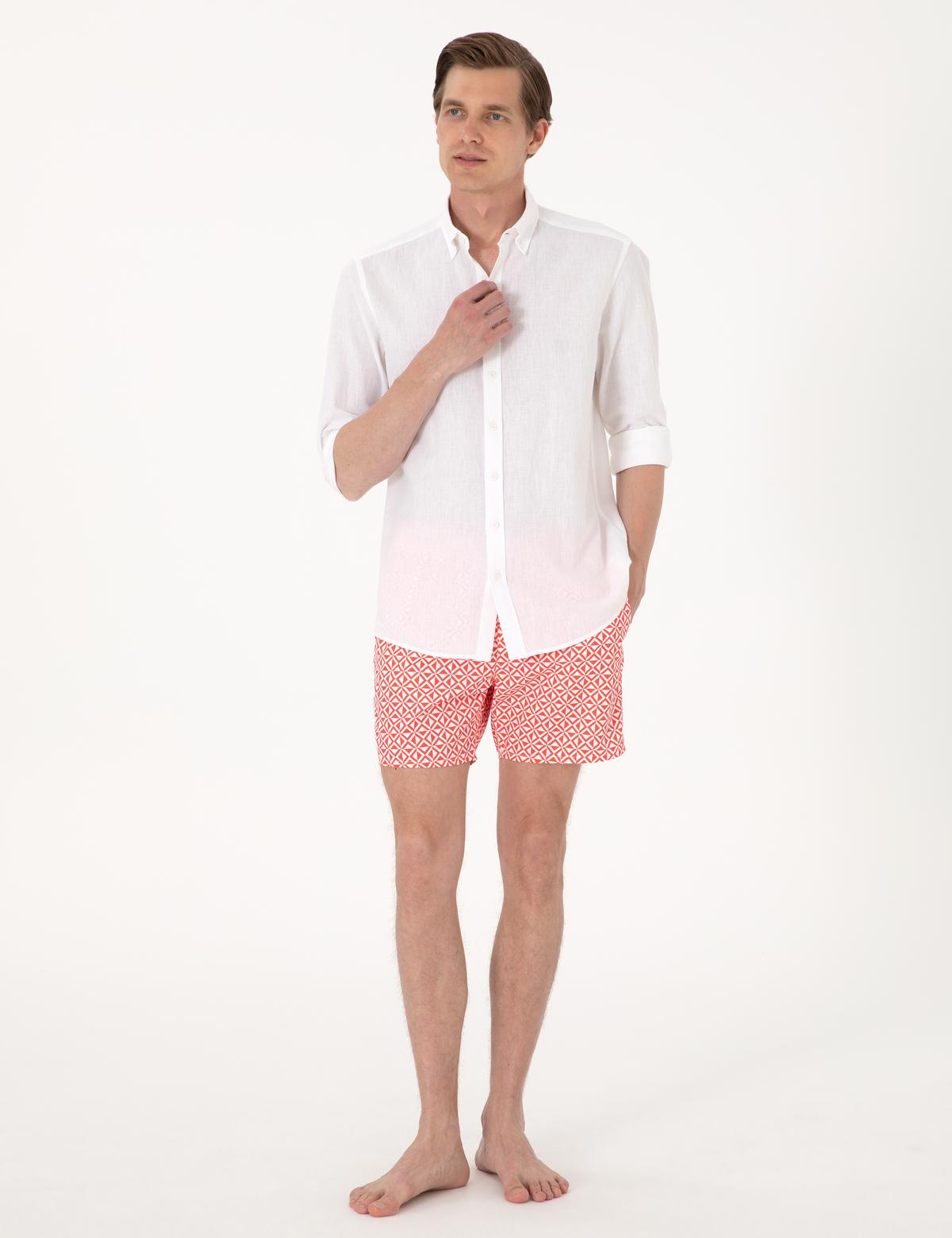 Kırmızı Deniz Şortu - 50307984001