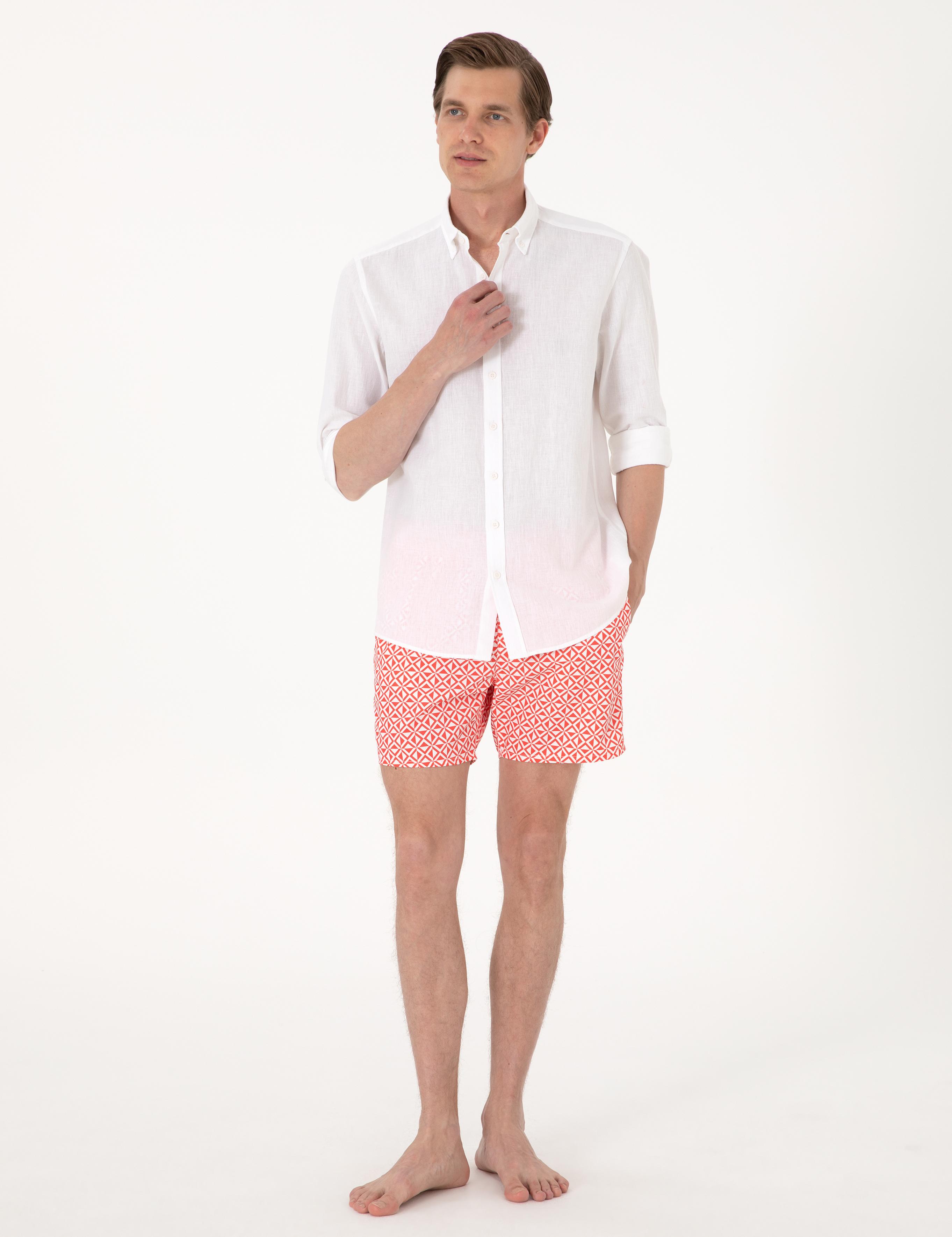 Kırmızı Deniz Şortu