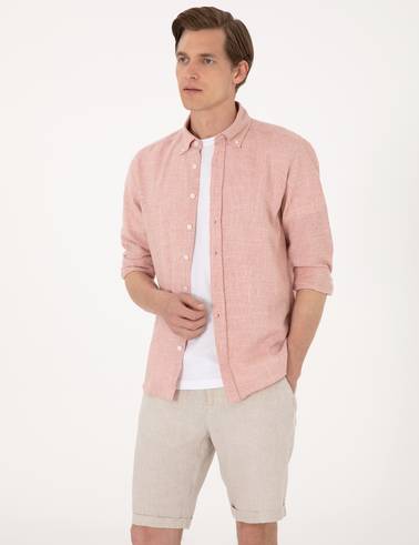 Mercan Regular Fit Uzun Kollu Gömlek