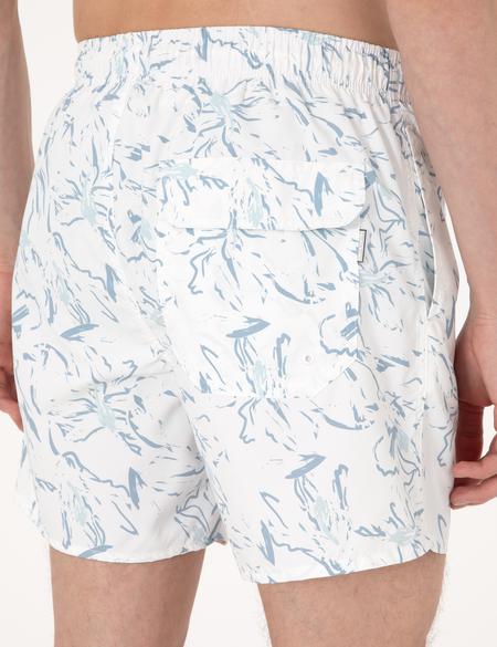 Açık Mavi Deniz Şortu - 50307958010