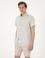 Çağla Keten Karışımlı Regular Fit Kısa Kollu Gömlek
