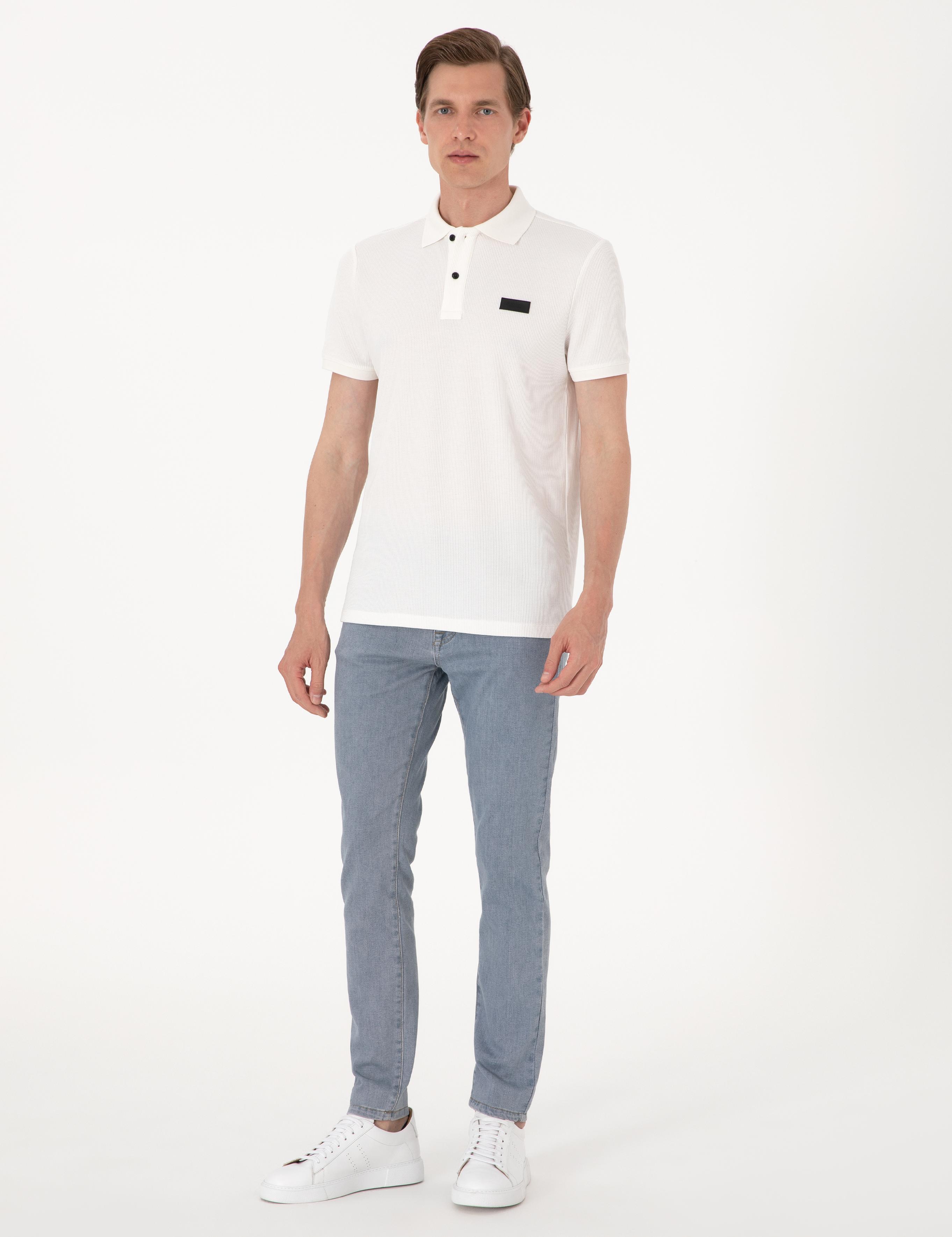 Açık Mavi Slim Fit Jean Pantolon