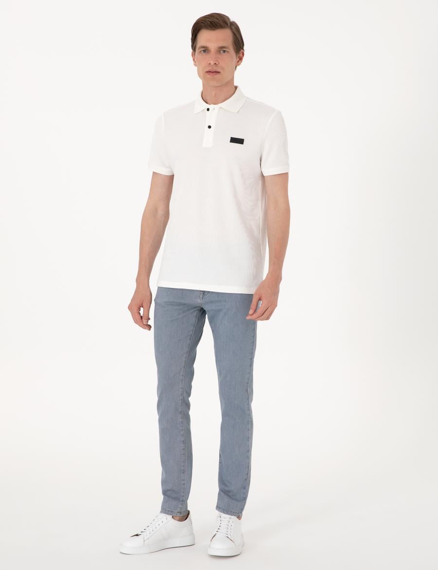 Açık Mavi Slim Fit Jean Pantolon