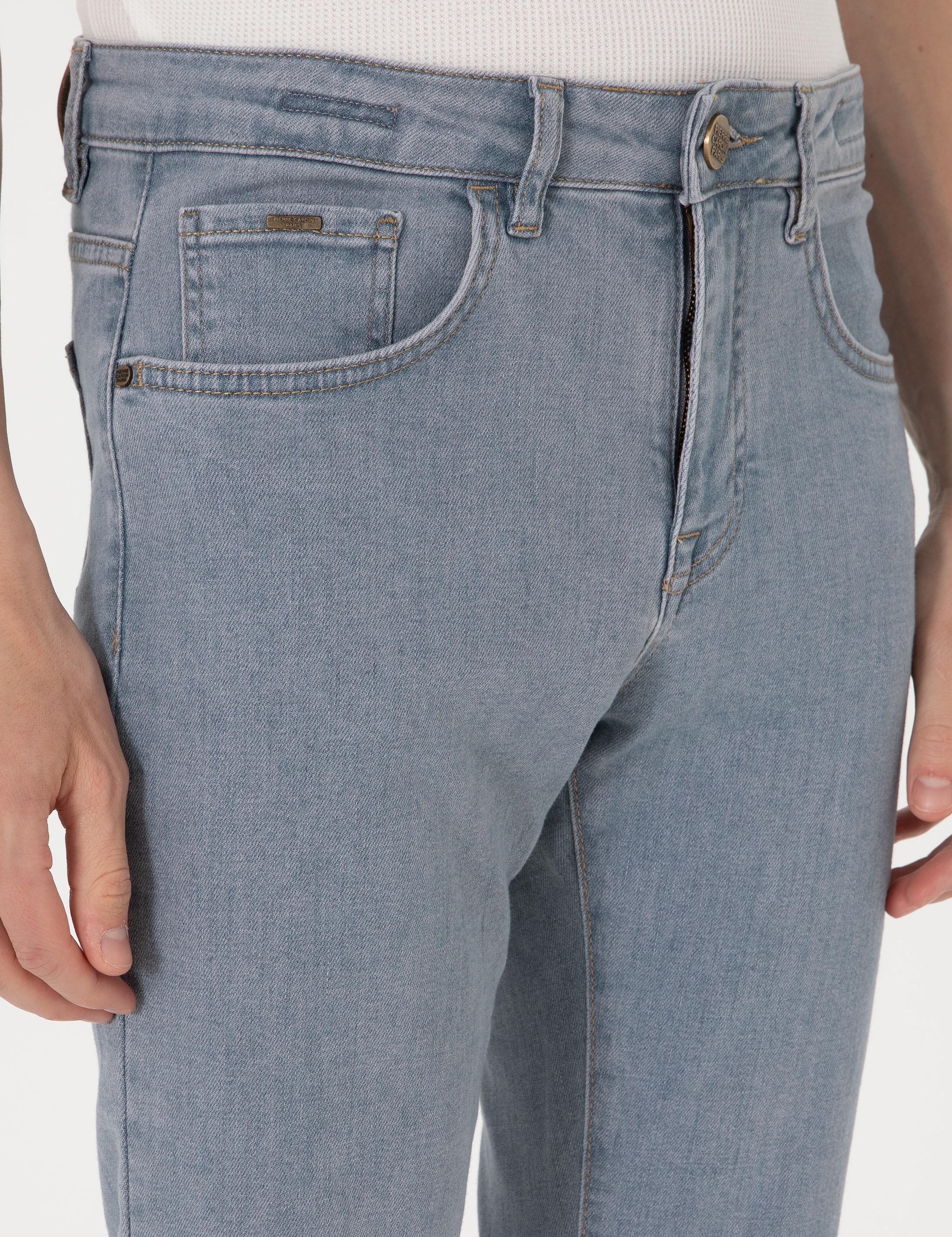 Açık Mavi Slim Fit Jean Pantolon