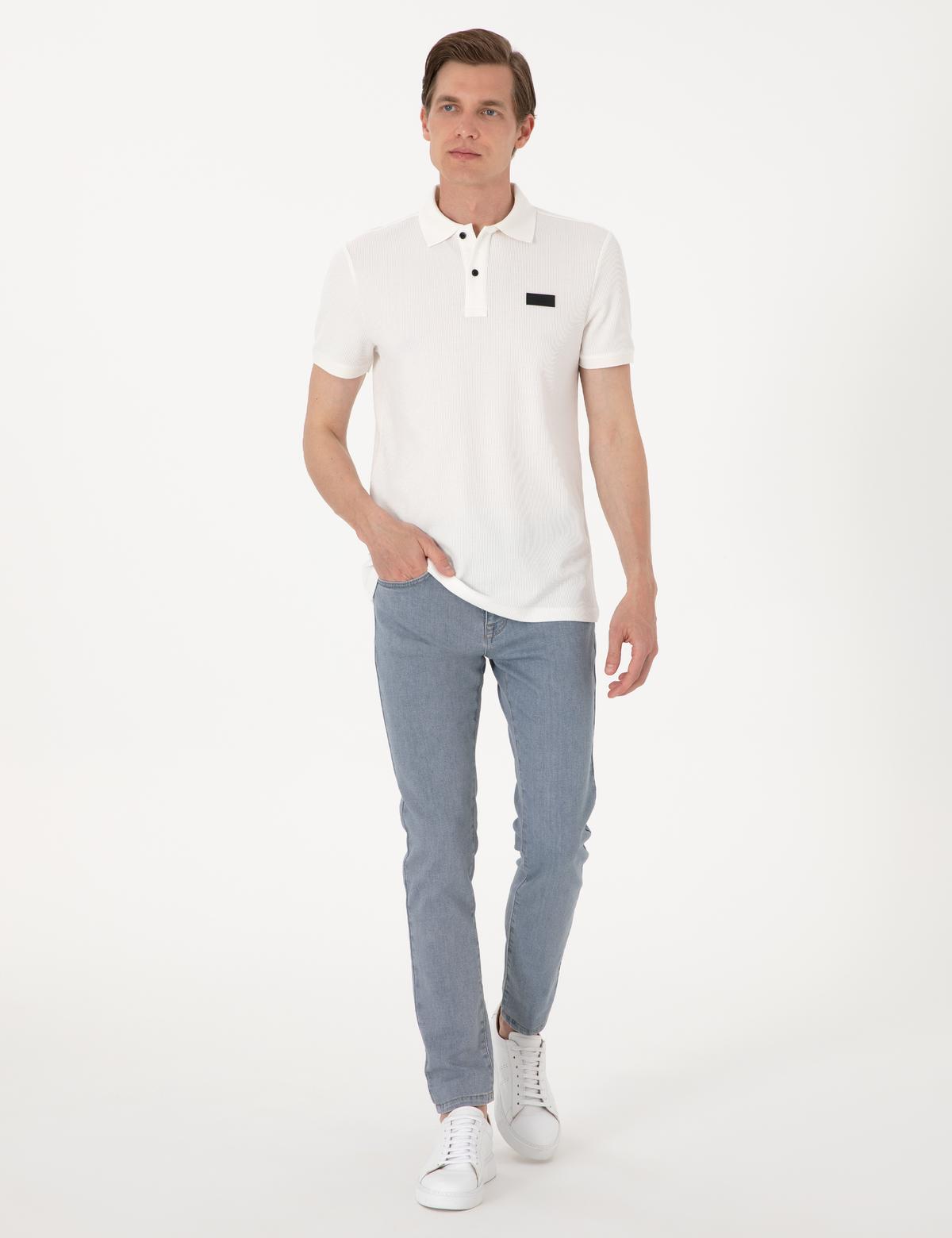 Açık Mavi Slim Fit Jean Pantolon - 50302733013