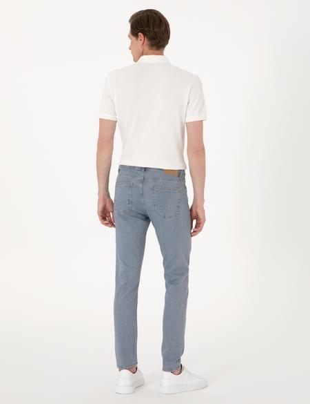 Açık Mavi Slim Fit Jean Pantolon - 50302733013