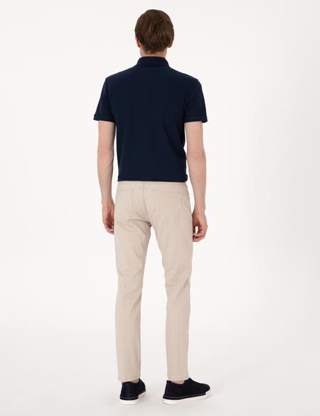 Bej Slim Fit Jean Pantolon - 50302752025